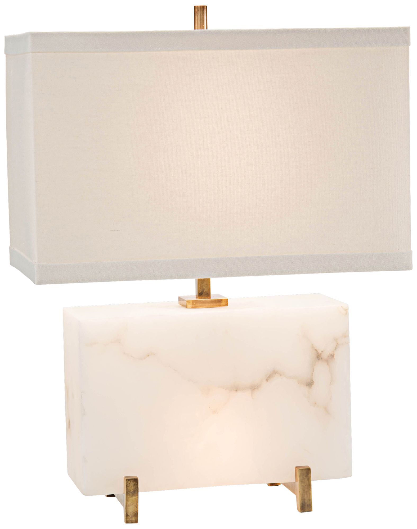 wide base table lamps