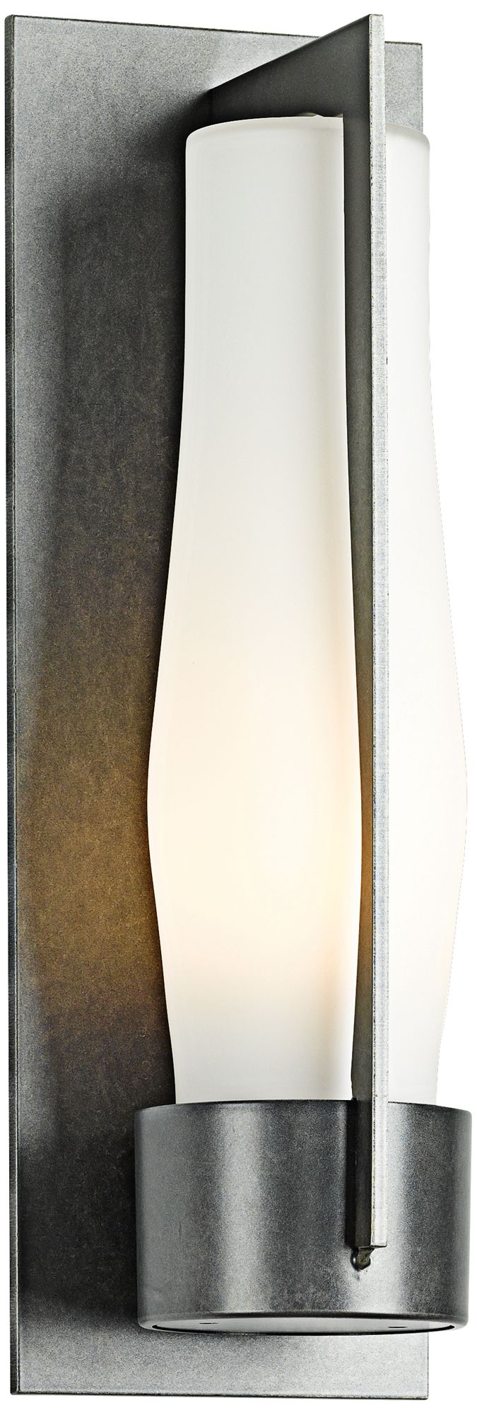 Harbor 15 1/2" High Burnished Steel Outdoor Wall Light