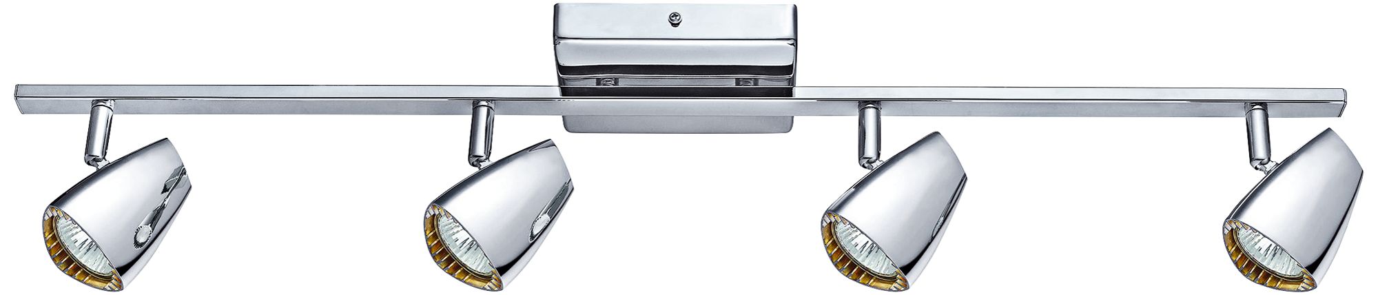 Eglo Corbera Industrial 4-Light Polished Chrome Track Kit