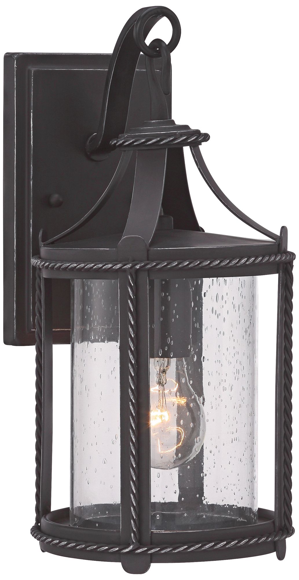 Palencia 14 3/4"H Artisan Pardo Wash Outdoor Wall Lantern