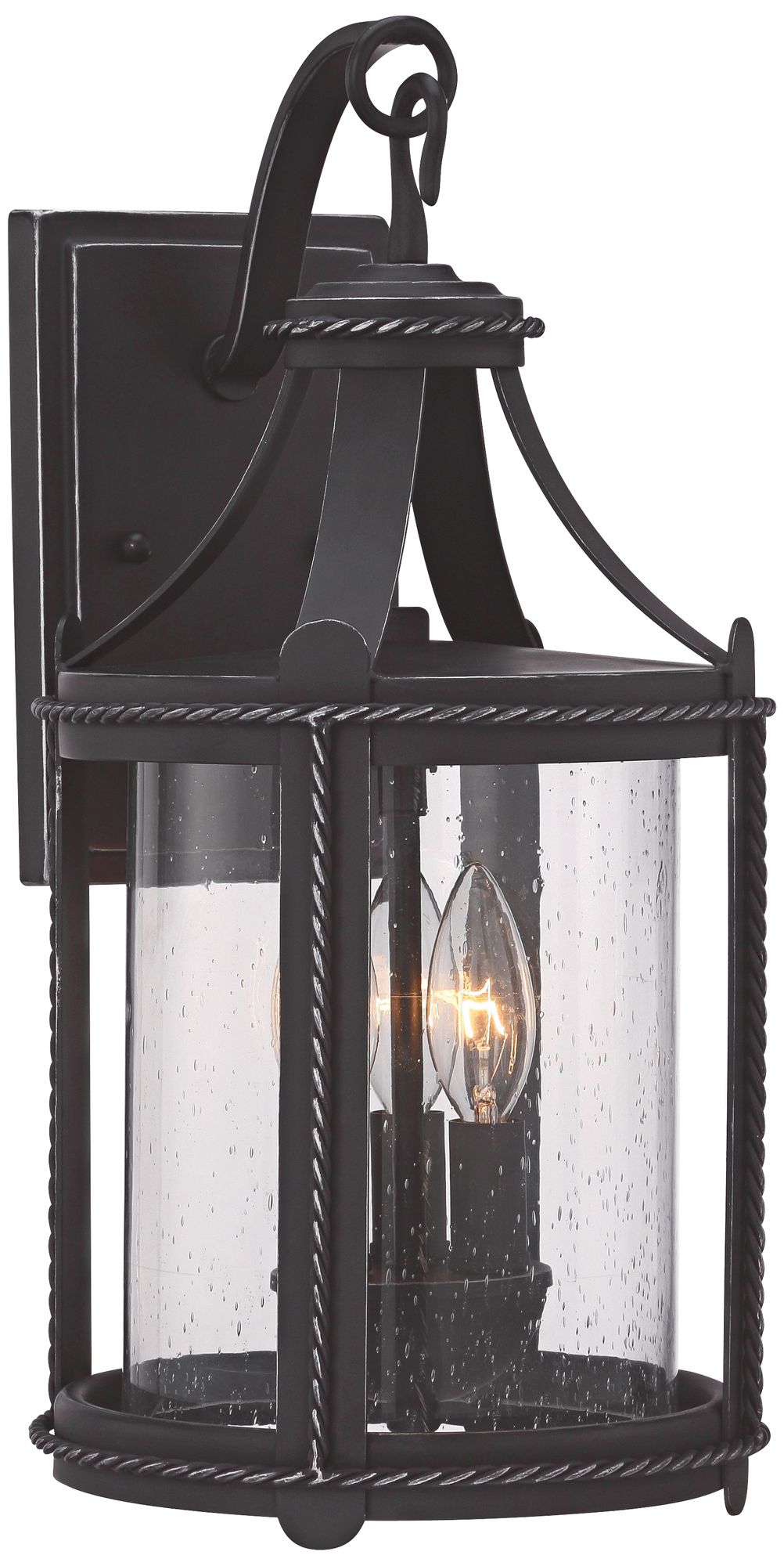 Palencia 17 1/4"H Artisan Pardo Wash Outdoor Wall Lantern