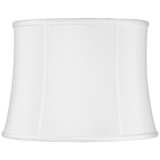 Imperial Collection White Drum Lamp Shade 14x16x12 (Spider)
