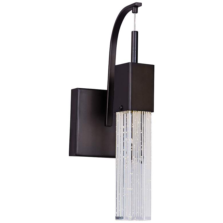 Image 2 ET2 Fizz III 14 1/2" High Bronze LED Wall Sconce