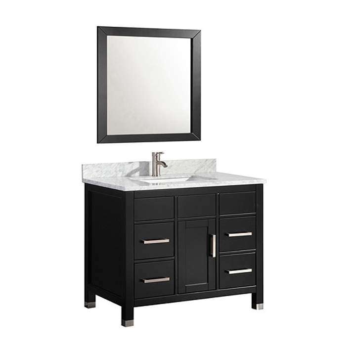 Ricca 36 Espresso Single Sink Bathroom, Bathroom Vanity Plus