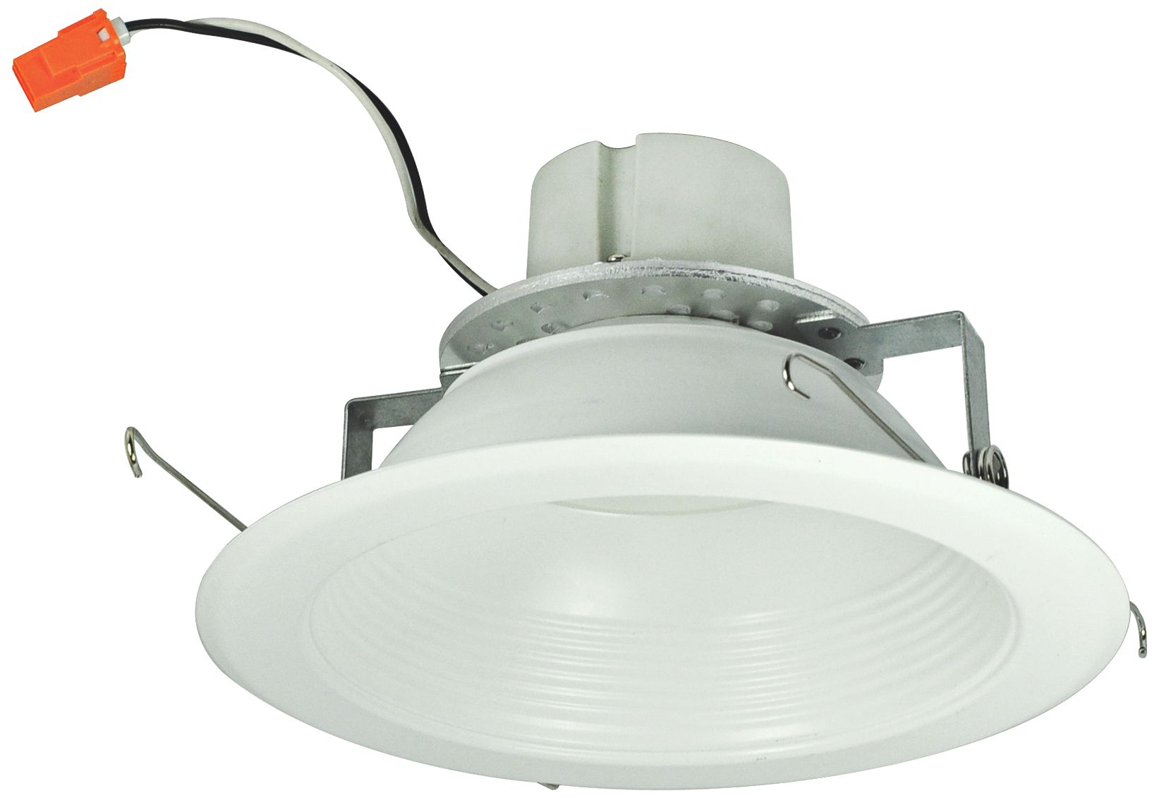 4" Nora 16.6-W LED Retrofit Baffle Trim in Cobalt White