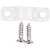 Noble Pro Undercabinet Light Clear Cord Clips 4-Pack
