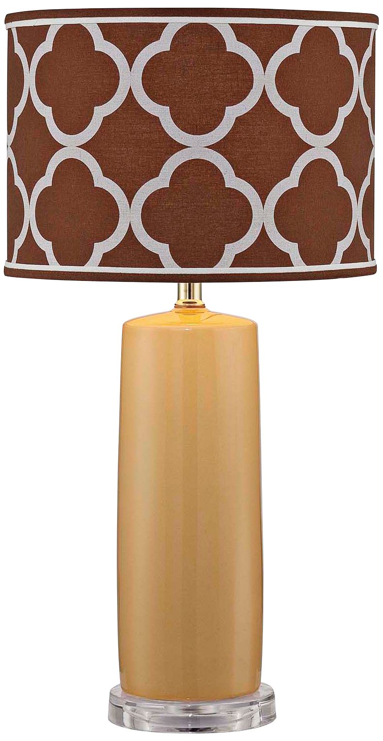 mustard touch lamp