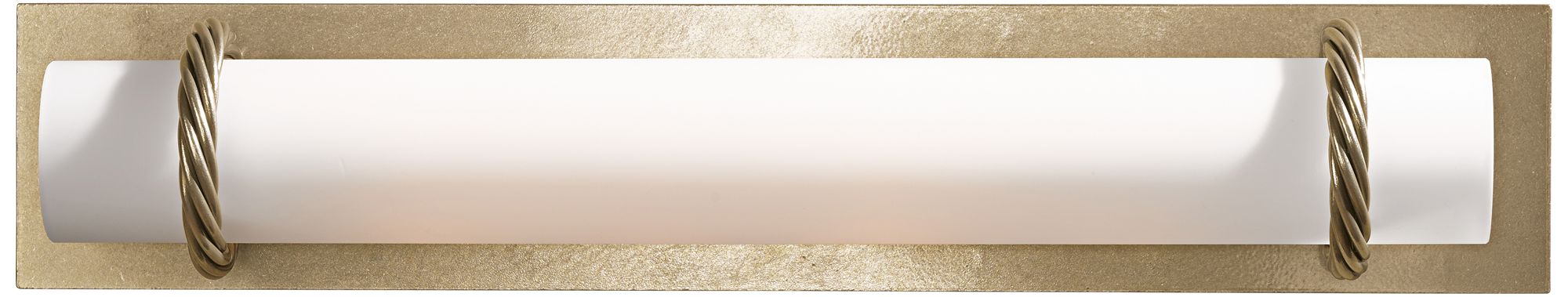 Hubbardton Forge Cavo Gold 24"W Opal Glass Bath Light