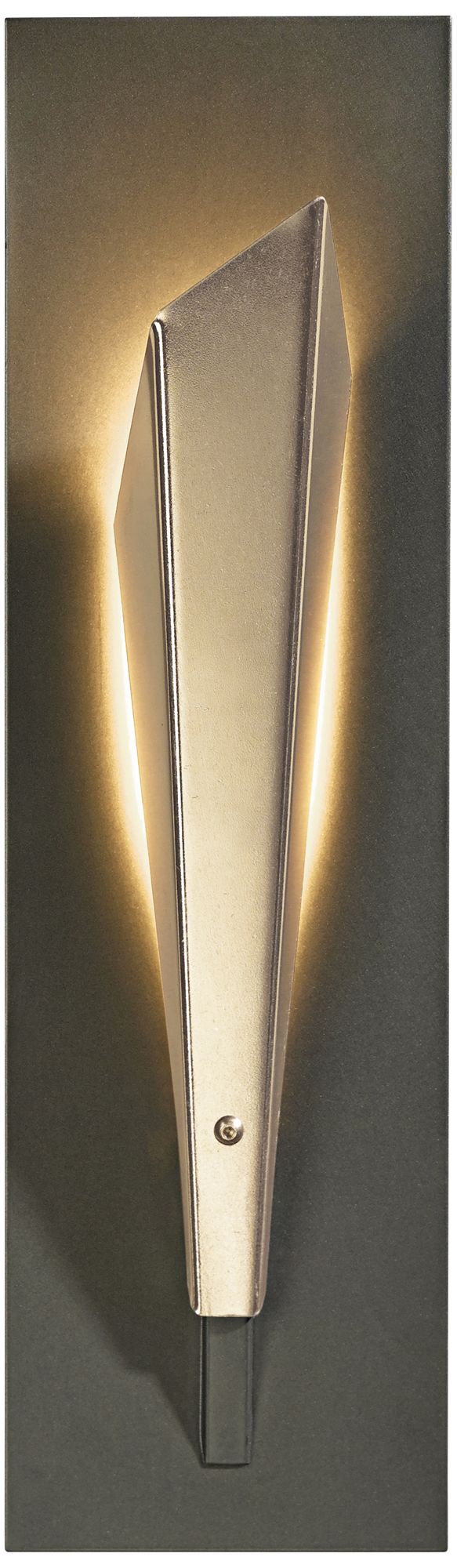 Hubbardton Forge Quill LED 15 1/2"H Soft Gold Wall Sconce