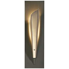 Hubbardton Forge Quill LED 15 1/2&quot;H Soft Gold Wall Sconce