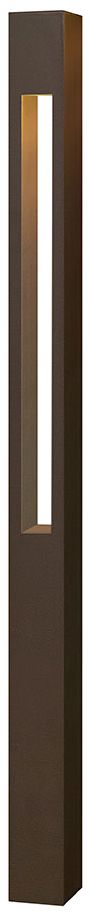 Hinkley Atlantis Bronze Square Bollard Landscape Light