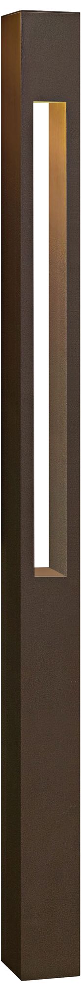 Hinkley Atlantis 30" High LED Bronze Square Bollard