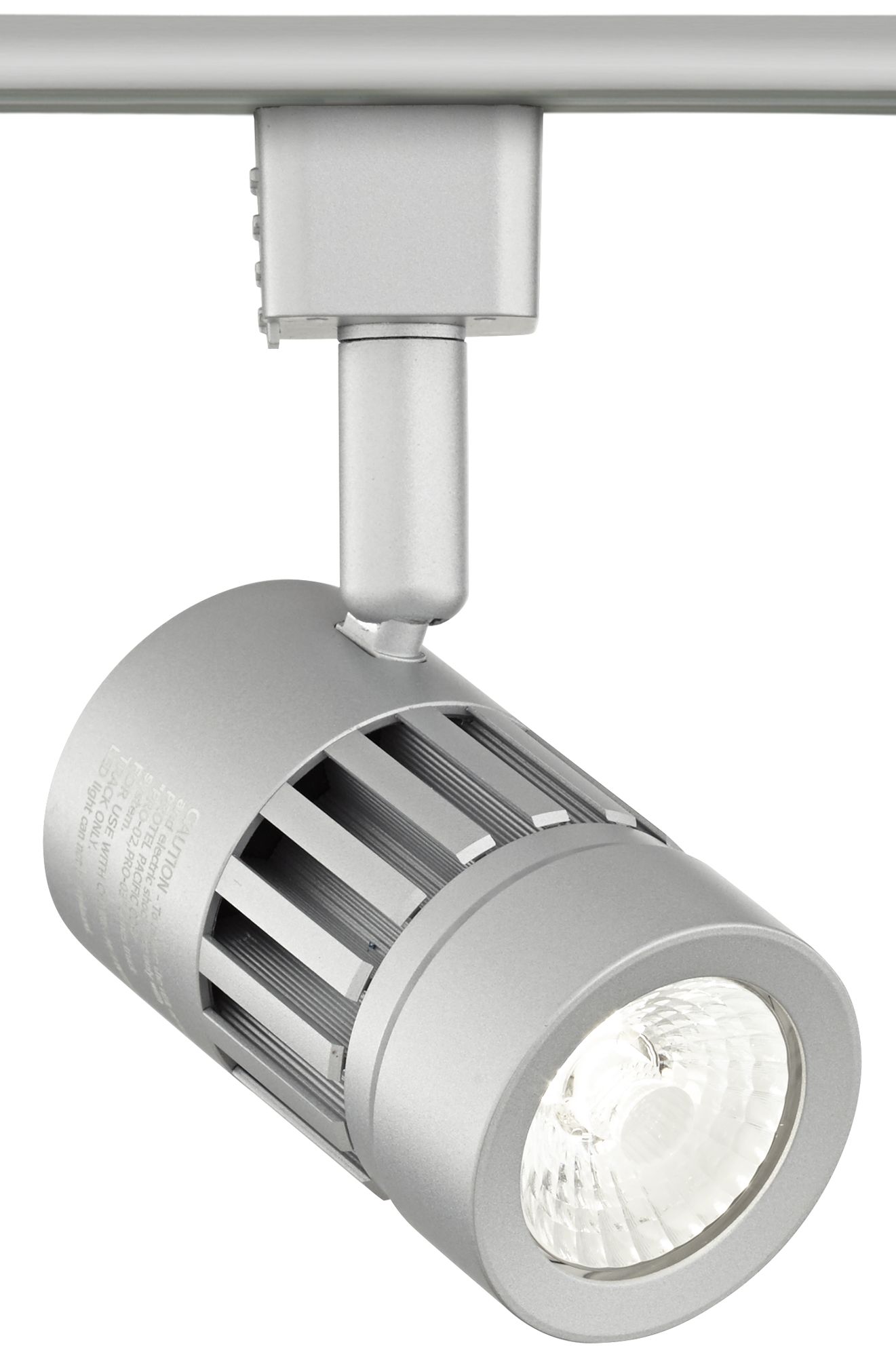 Leland Silver LED Grooved Track Head for Juno Track Systems 8V246