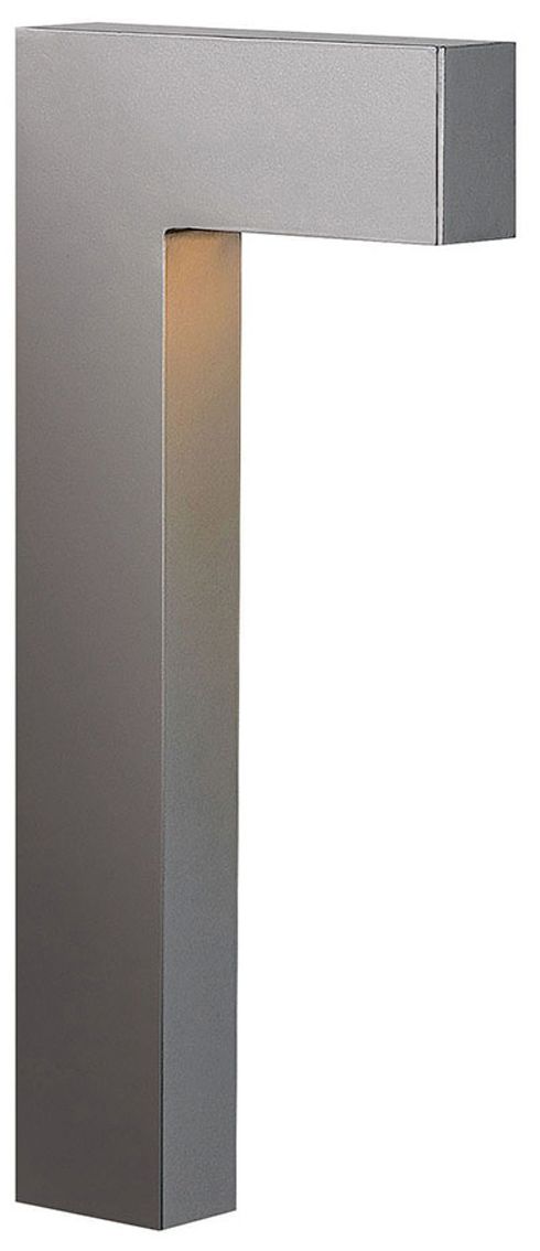 Hinkley Atlantis Hematite Linear LED Path Light