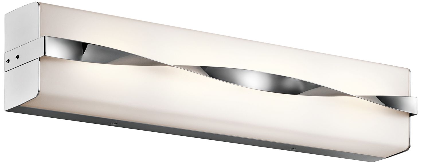 Kichler Tori 24 1/4" Wide LED Linear Chrome Bath Light