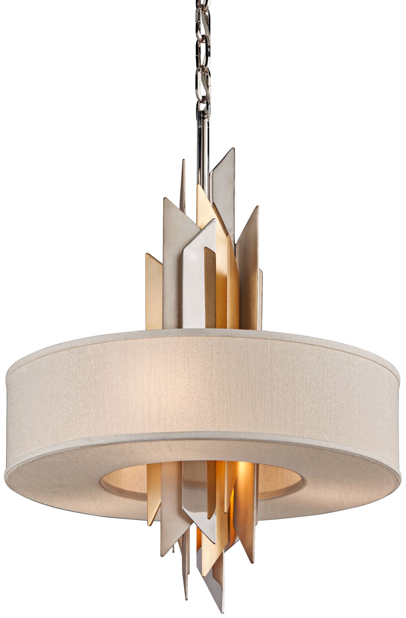 Corbett Modernist 20" Wide Stainless Steel Pendant Light