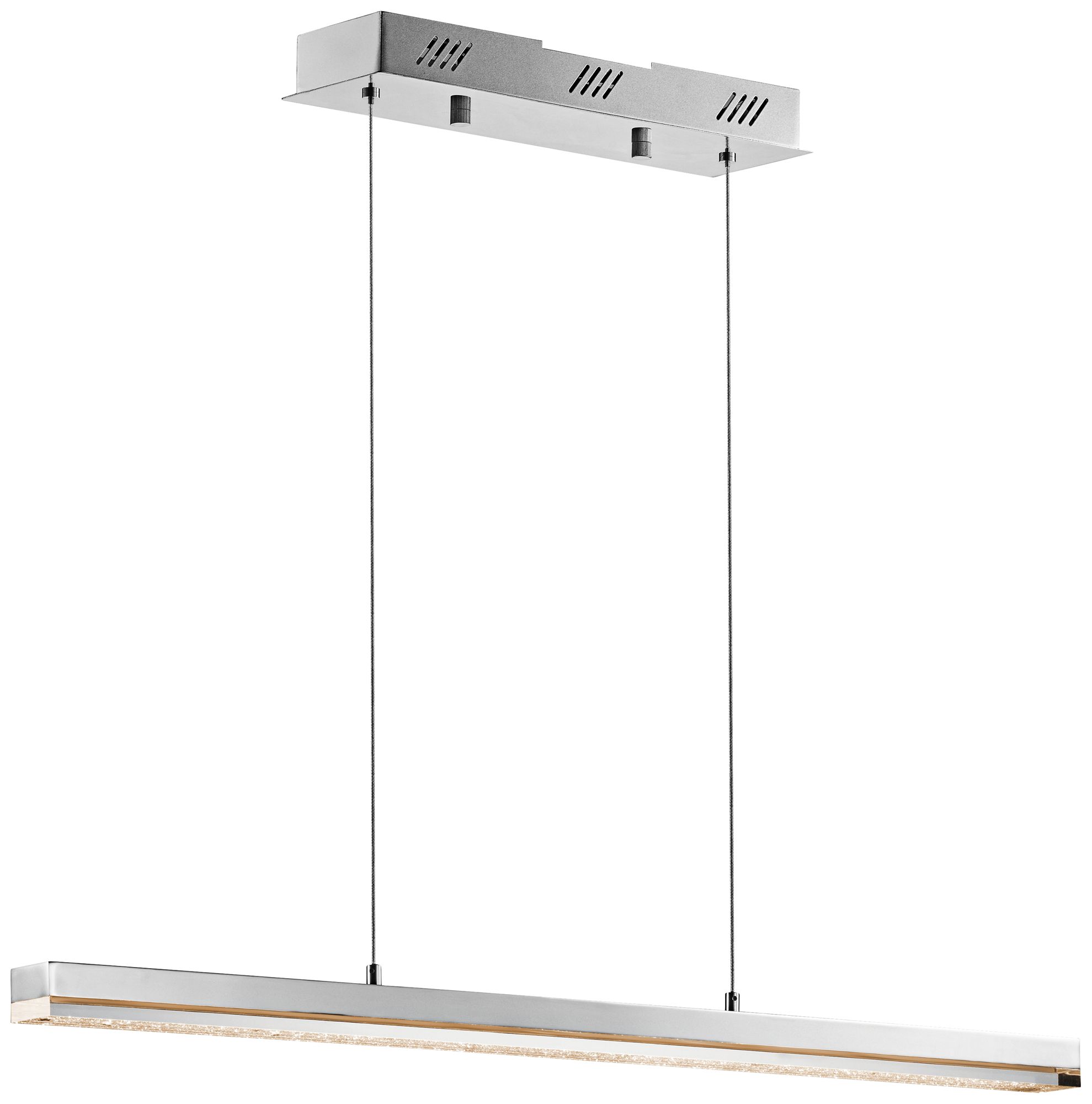 Elan Gorve 39 1/4" Wide Chrome LED Linear Pendant