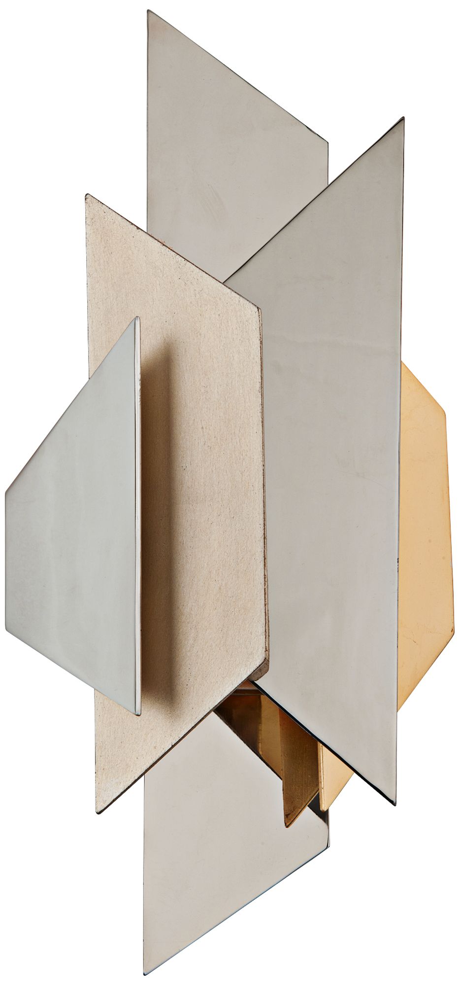 Corbett Modernist 18 1/2" High Polished Steel Wall Sconce