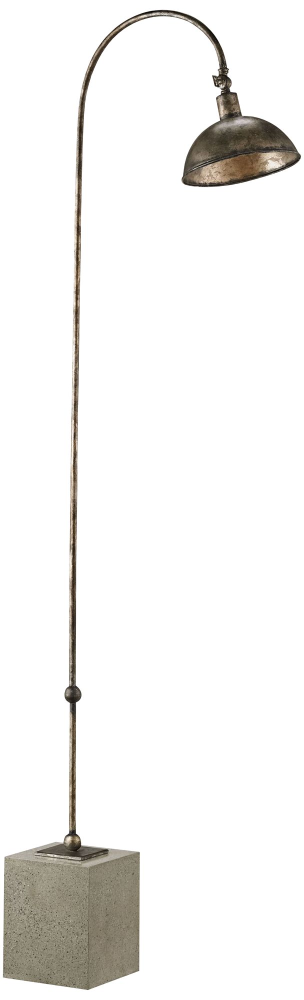 Currey and Company Finstock Pyrite Bronze Floor Lamp