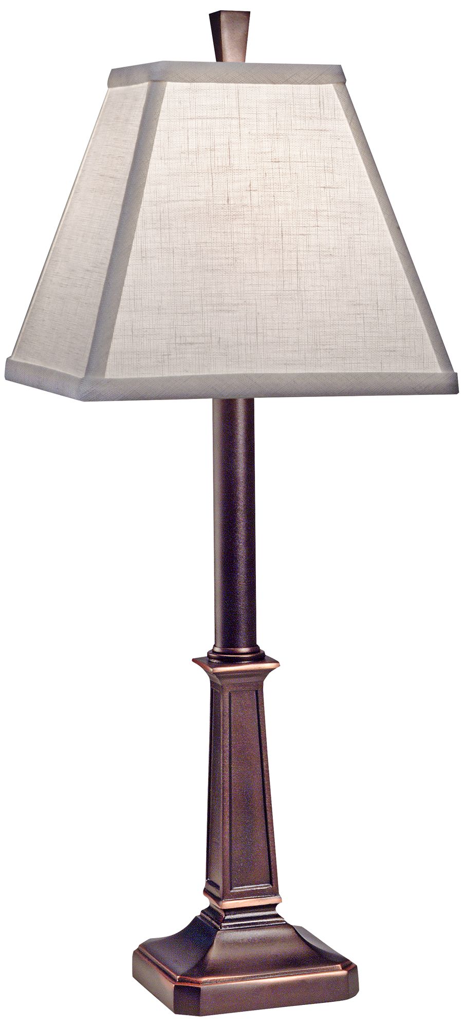 Stiffel Arboretum Oxidized Bronze Buffet Table Lamp