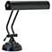 House of Troy Advent 2-Arm Black Steel Piano Desk Lamp