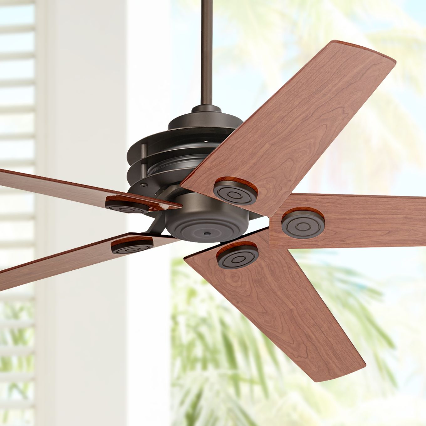 Details About 60 Mission Ceiling Fan With Remote Oil Rubbed Bronze Damp Rated For Living Room