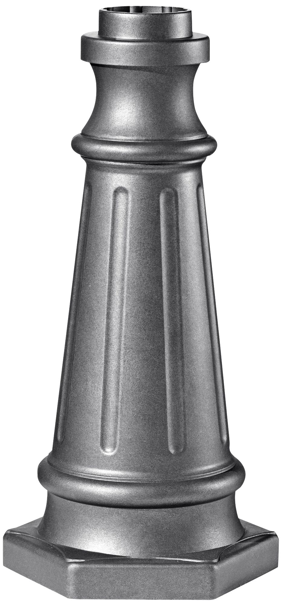 Feiss Slip-On Luster Bronze Outdoor Light Post Base