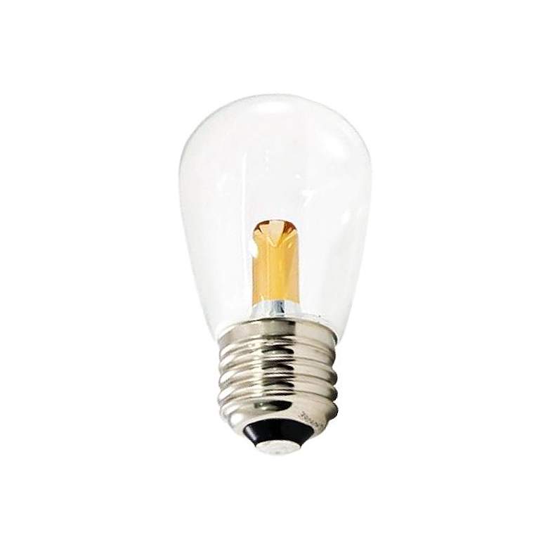 5W Equivalent Clear 1.4 Watt LED Dimmable E26 S14 25-Pack
