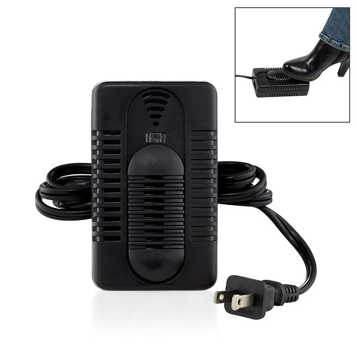 300 Watt Foot Dimmer Switch In Black 8y393 Lamps Plus