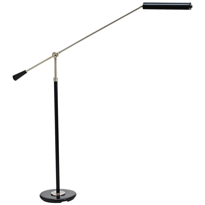 Image 2 House of Troy Grand Piano Modern Nickel LED Floor Lamp