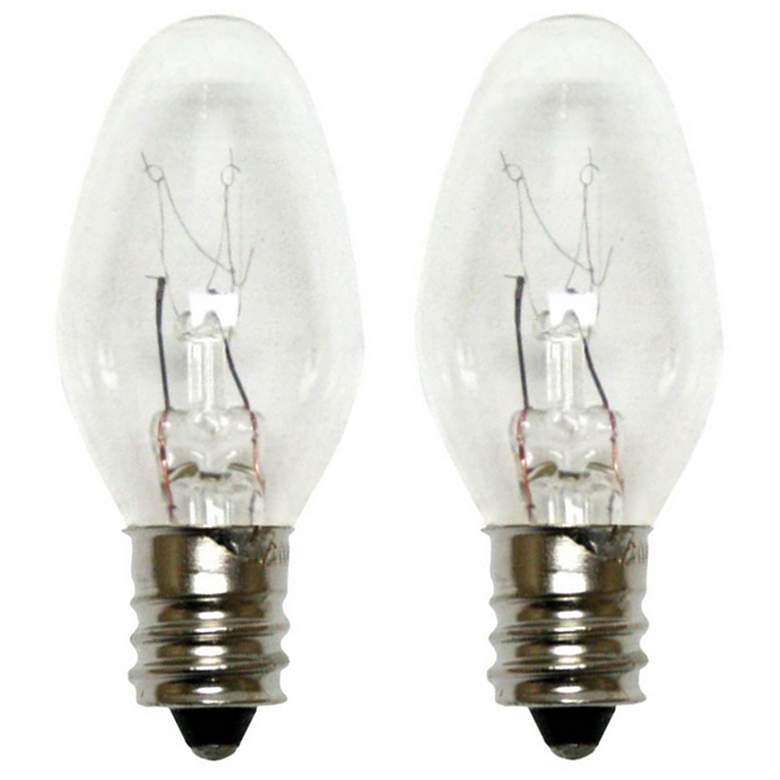 GE 4 Watt Clear Night Light Bulbs