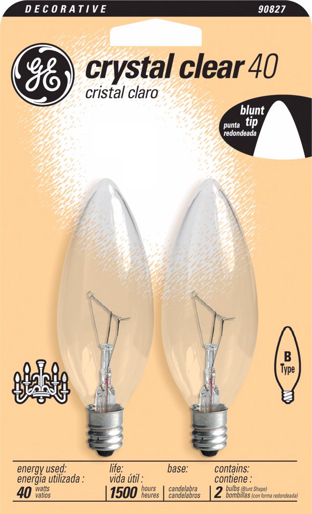 Ge, Candle, Light Bulbs Lamps Plus