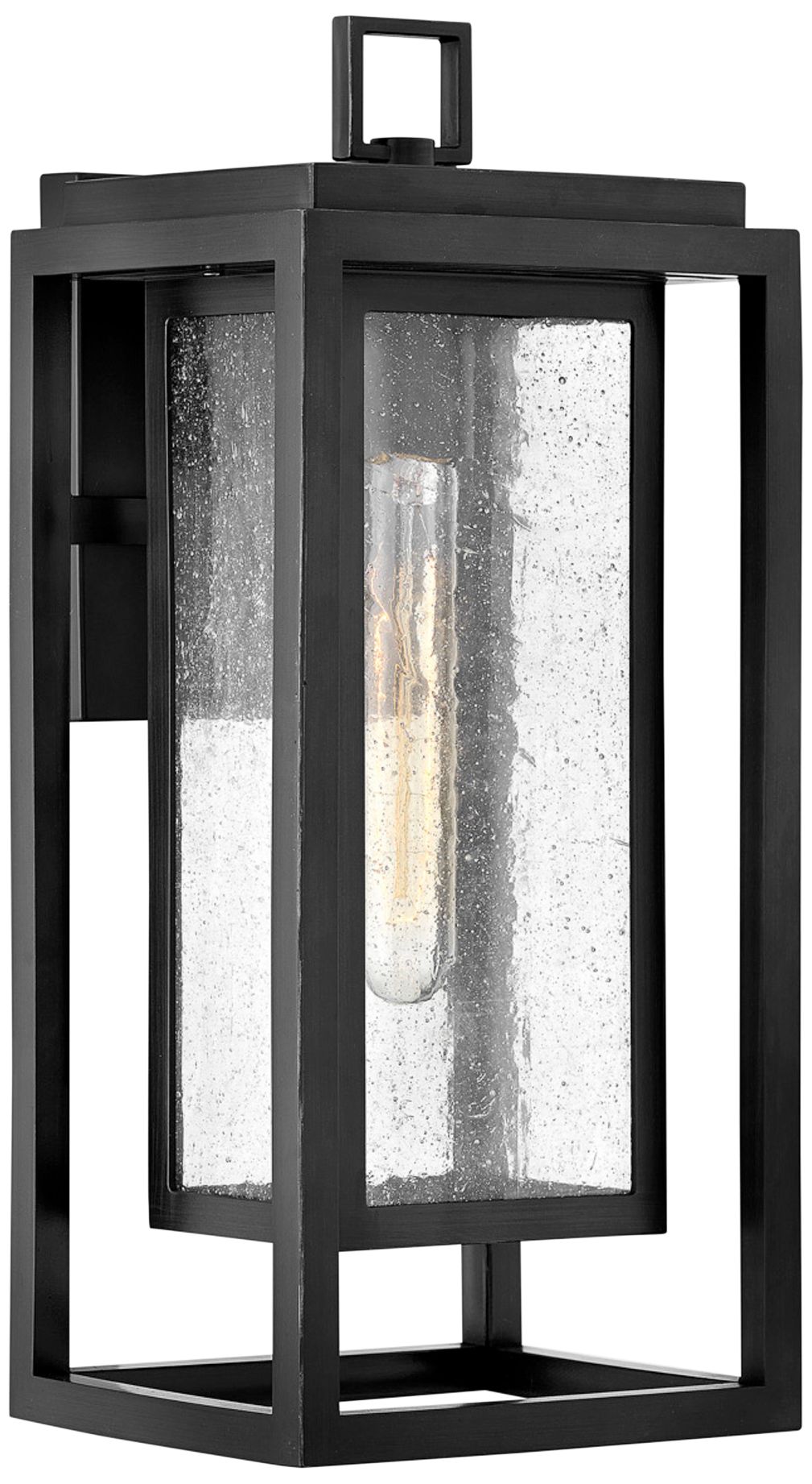 Hinkley Republic 16" High Black Outdoor Wall Light 90E19 Lamps Plus