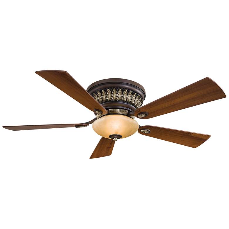 Image 2 52" Minka Aire Calais Belcaro Walnut Ceiling Fan with Remote Control