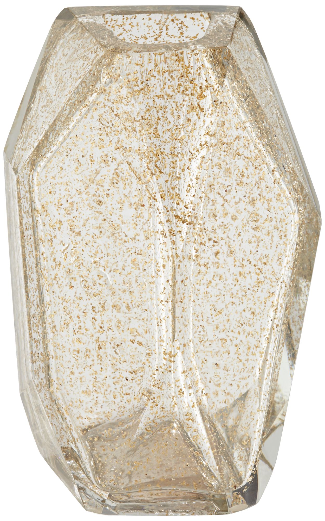 Ashendon 7 3/4" High Smoke Transparent Glass Decorative Vase