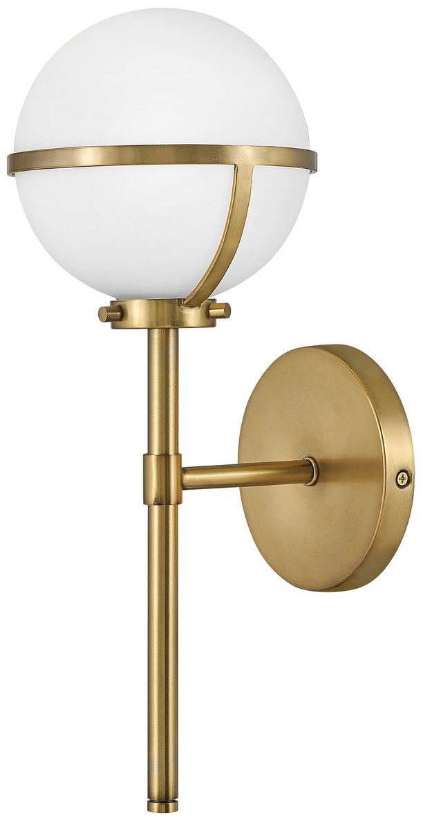 Hinkley Hollis 16" High Heritage Brass LED Wall Sconce