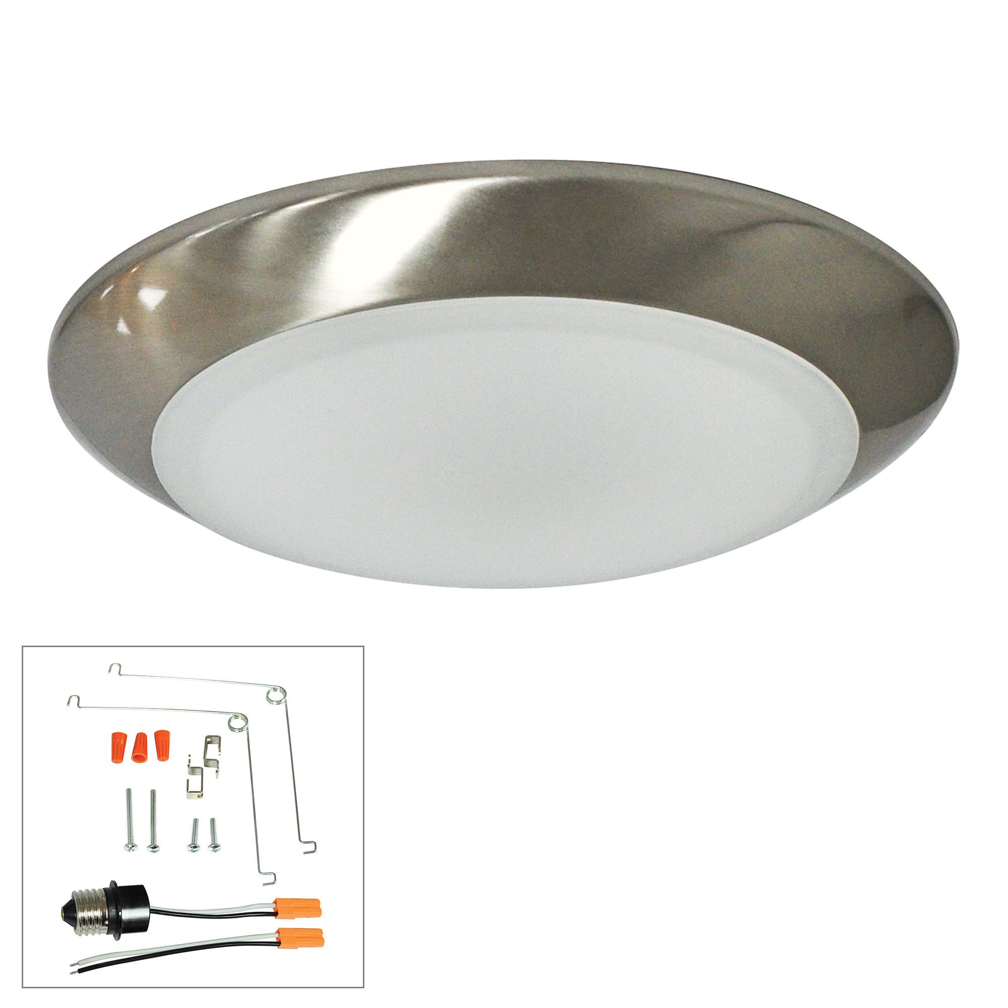 Nora AC Opal 4" Natural 3000K LED Retrofit Trim Kit 90W63 Lamps Plus