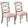Brandsmere Gray Wood Dining Chairs Set of 2