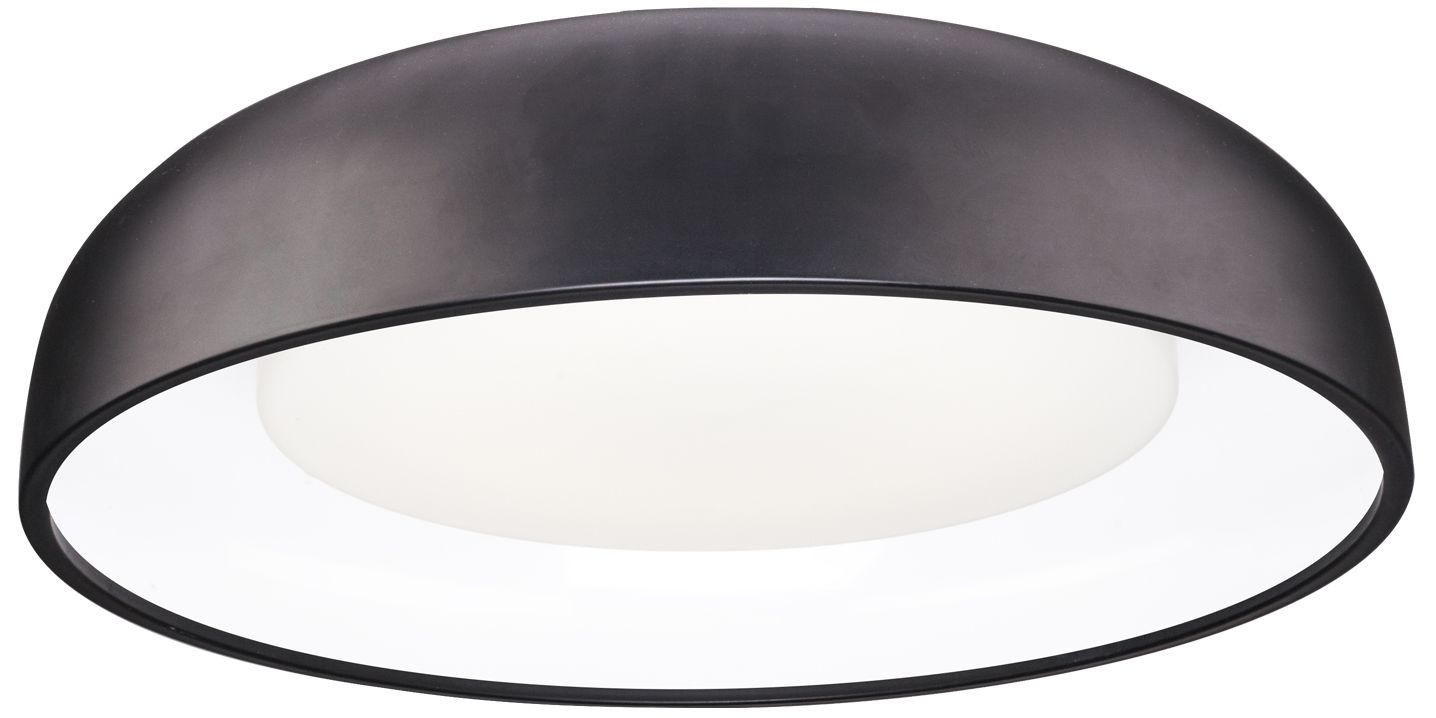 Kuzco Beacon Led 24-in Black Flush Mount