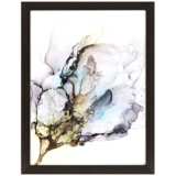 Blooming Neutrals II 41&quot; Wide Framed Giclee Wall Art