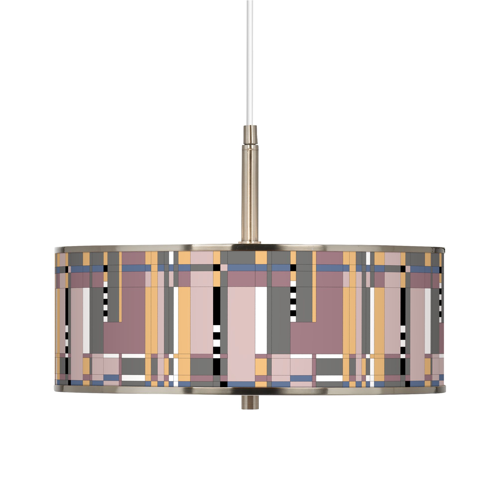 Simplicity Giclee Glow 16" Wide Pendant Light