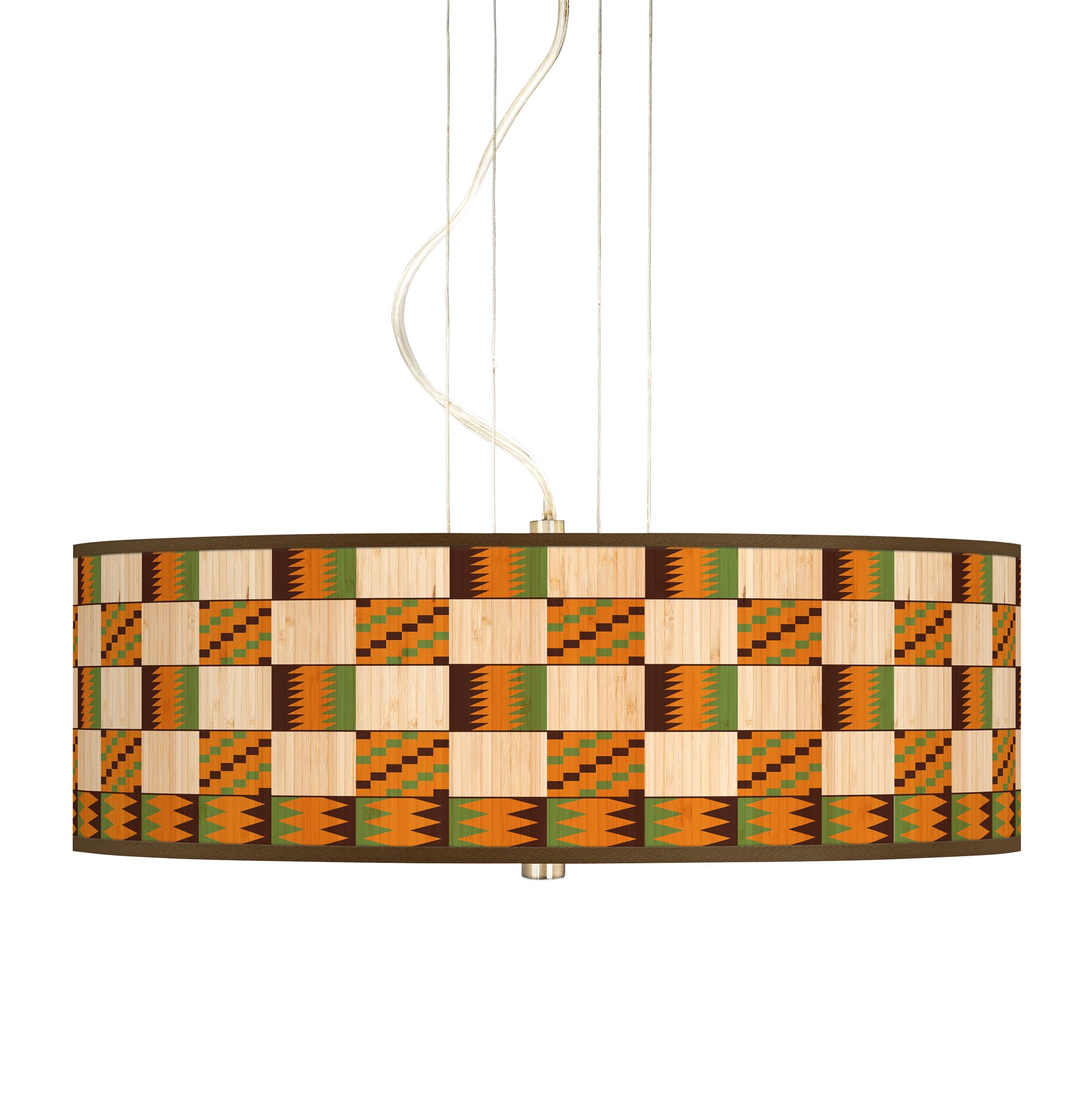 Modern Drift 20" Wide 3-Light Pendant Chandelier