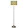 Color Sprint Brushed Nickel Pull Chain Floor Lamp