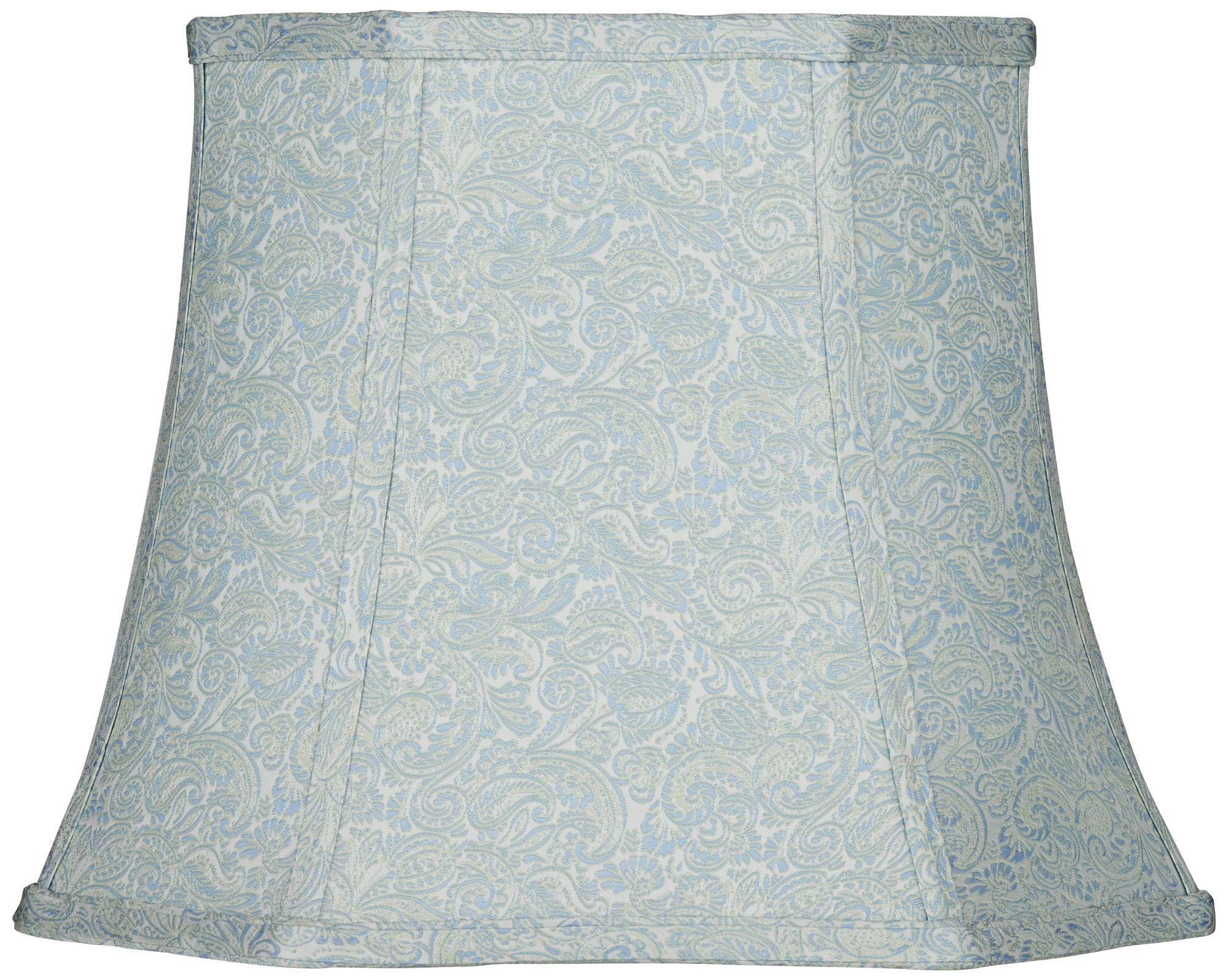 Auckland Green Taperd Square Lamp Shade 10x14x11 (Spider) 91W05