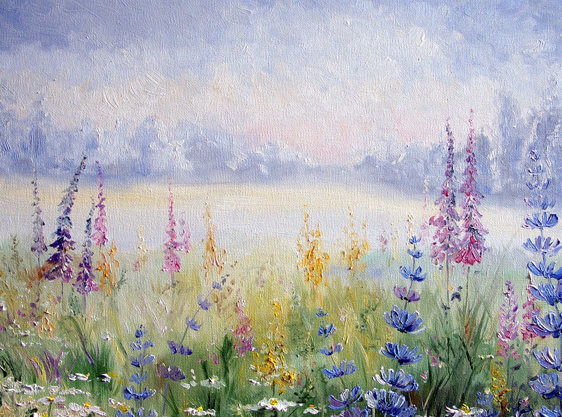 Midsummer Morn 40" Wide All-Weather Outdoor Canvas Wall Art