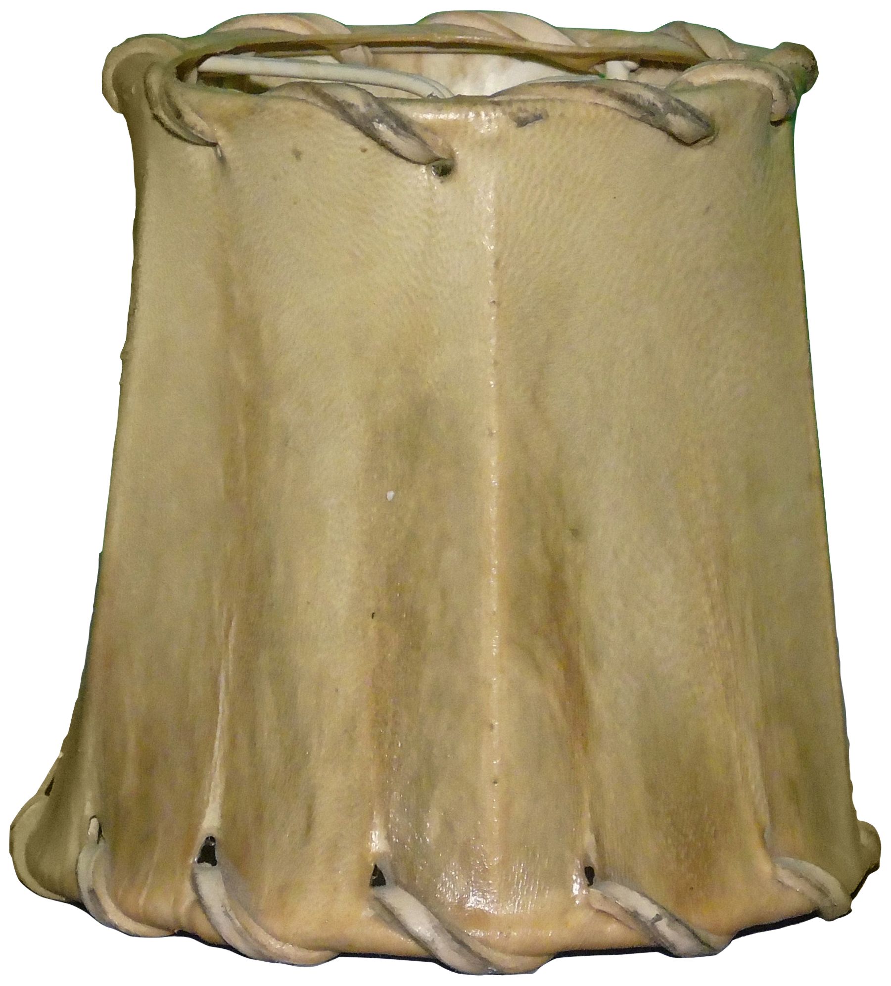 Rawhide Genuine Sheepskin Drum Lamp Shade 4.5x4.5 91X35 Lamps Plus