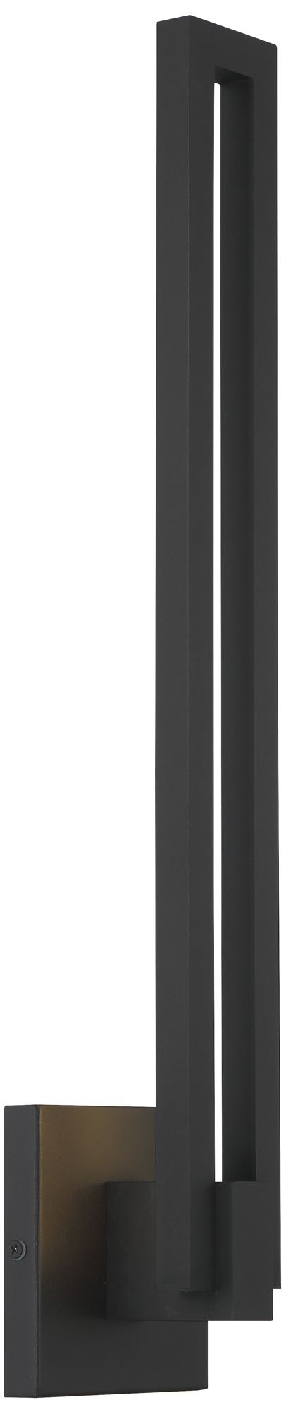 George Kovacs Music Led Sand Black Outdoor Wall Sconce