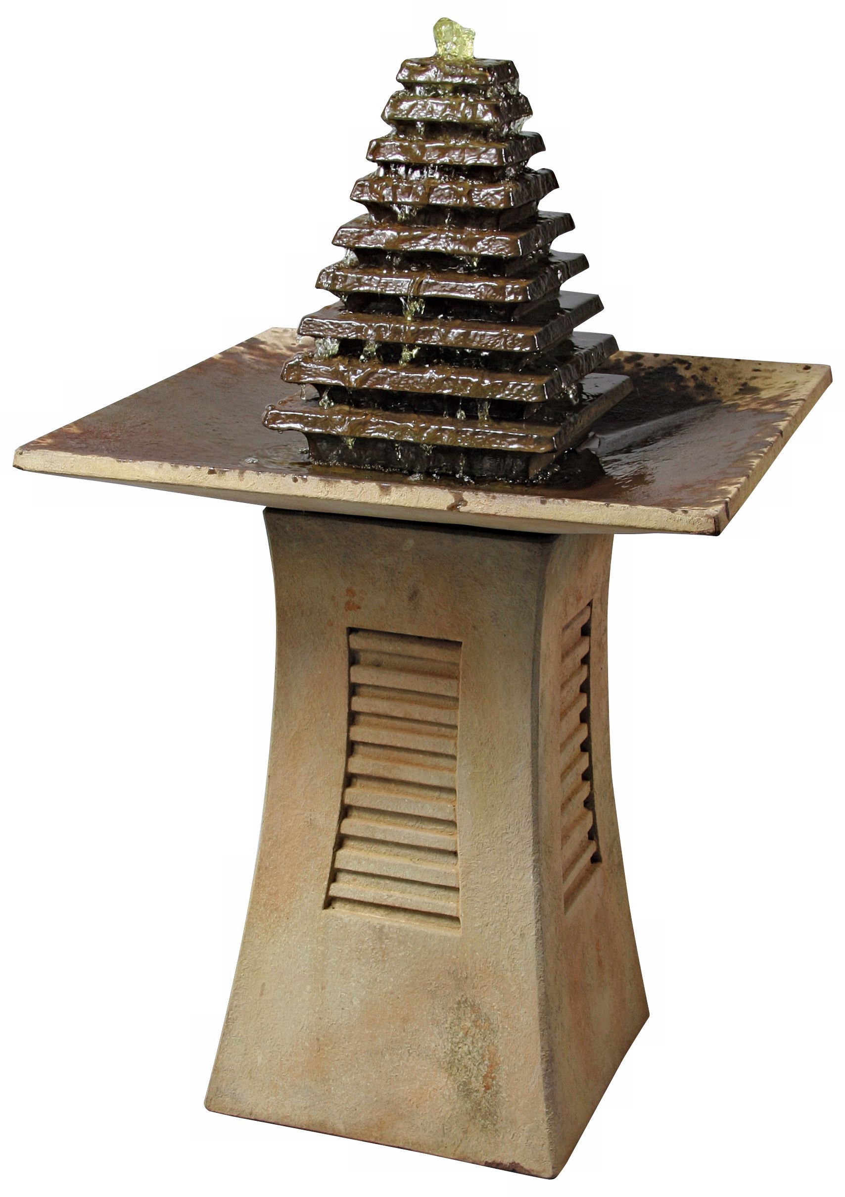 Henri Studio 36 1/2" High Astor Outdoor Centerpiece Fountain