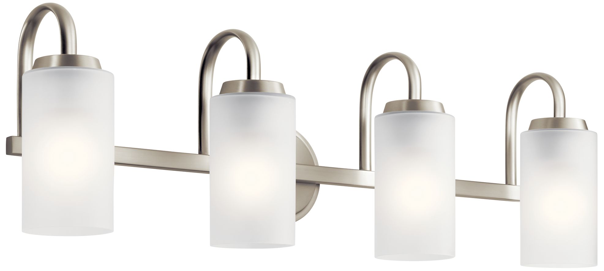 Kichler Kennewick 32" Wide 4-Light Brushed Nickel Bath Light