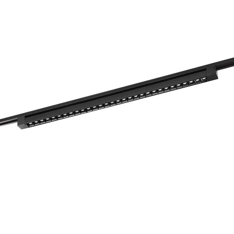 Image 1 Satco 3-Foot Black 30-Degree Beam LED Track Light Bar